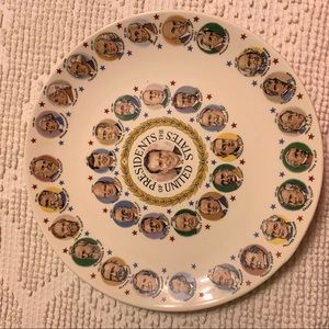 Vintage 1969 Homer Laughlin President Nixon plate